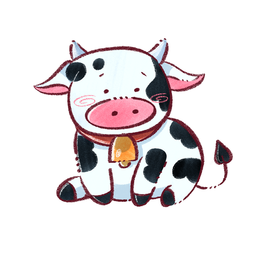 Sticker Vache