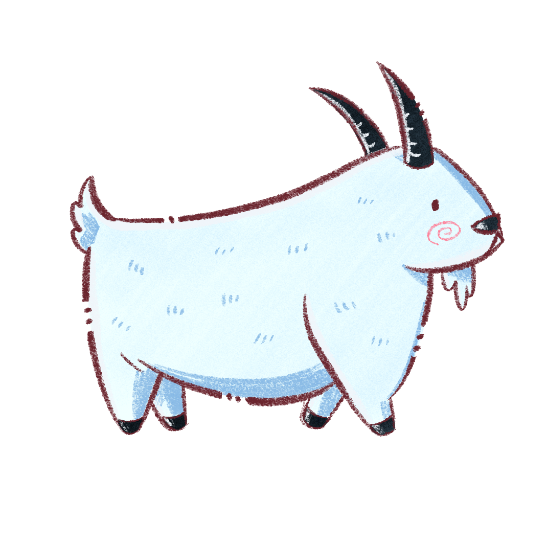 Sticker Chèvre