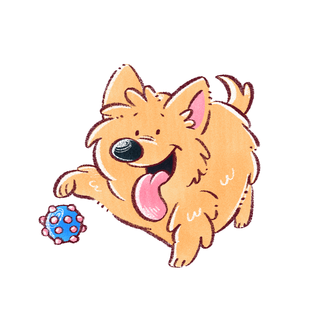 Sticker Chien