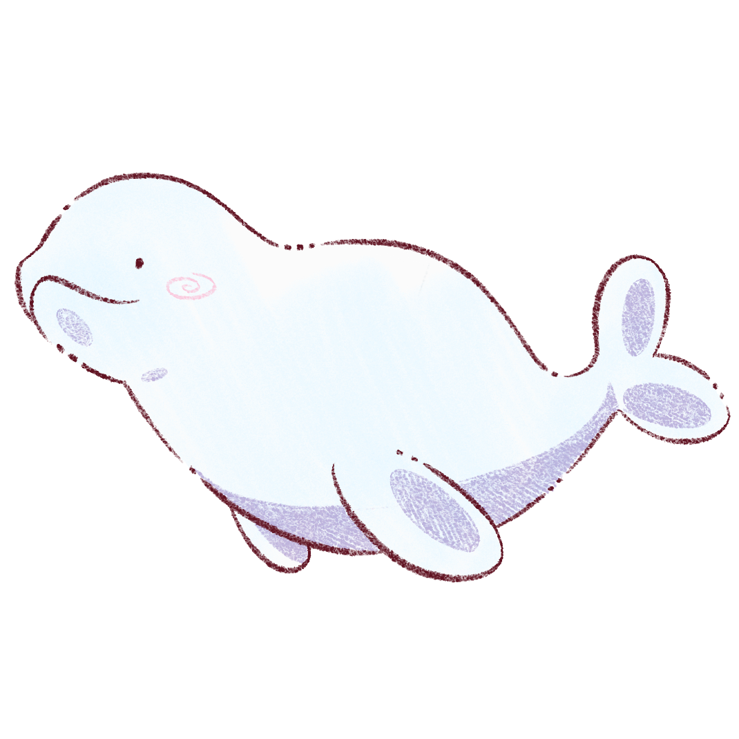 Sticker Beluga