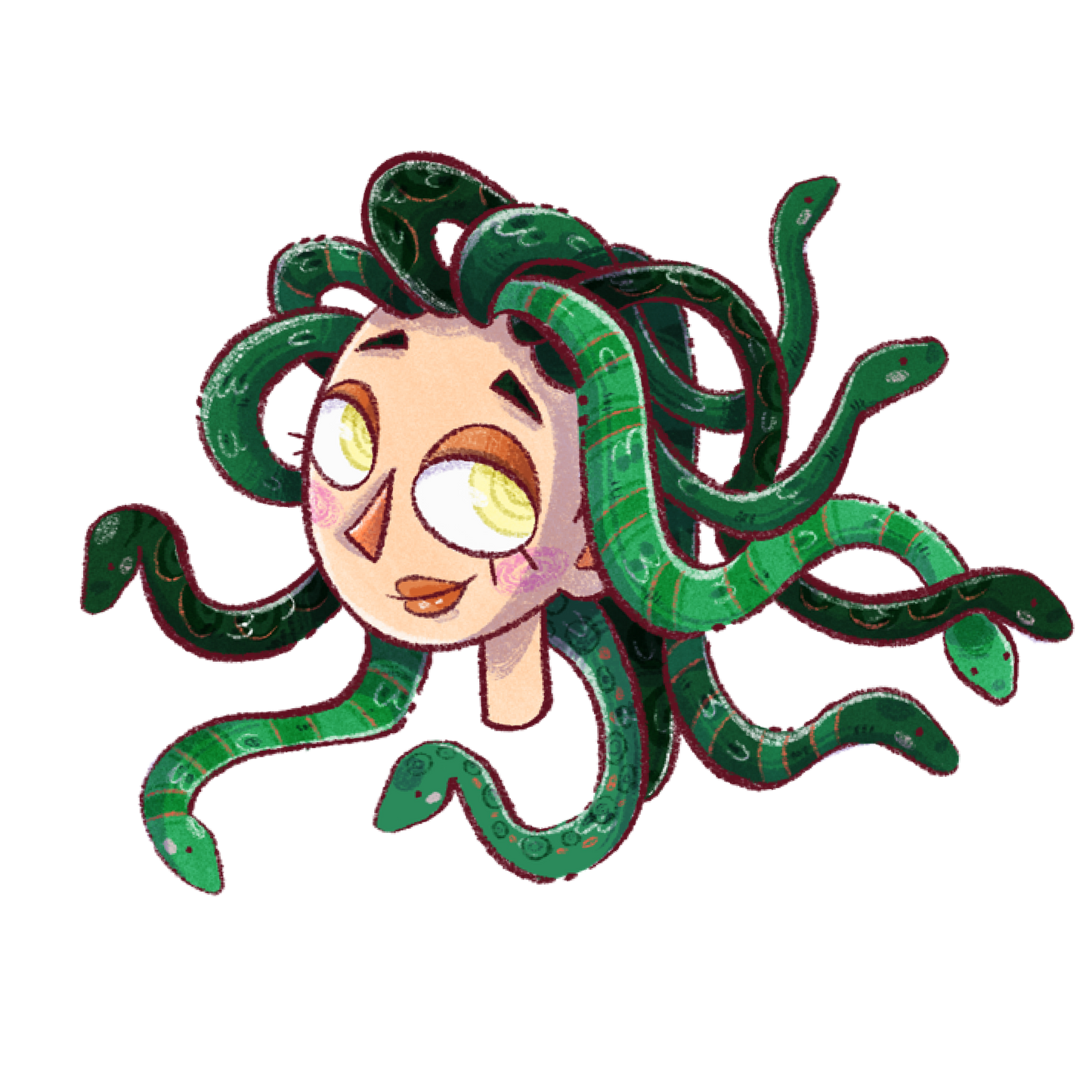 Sticker Medusa