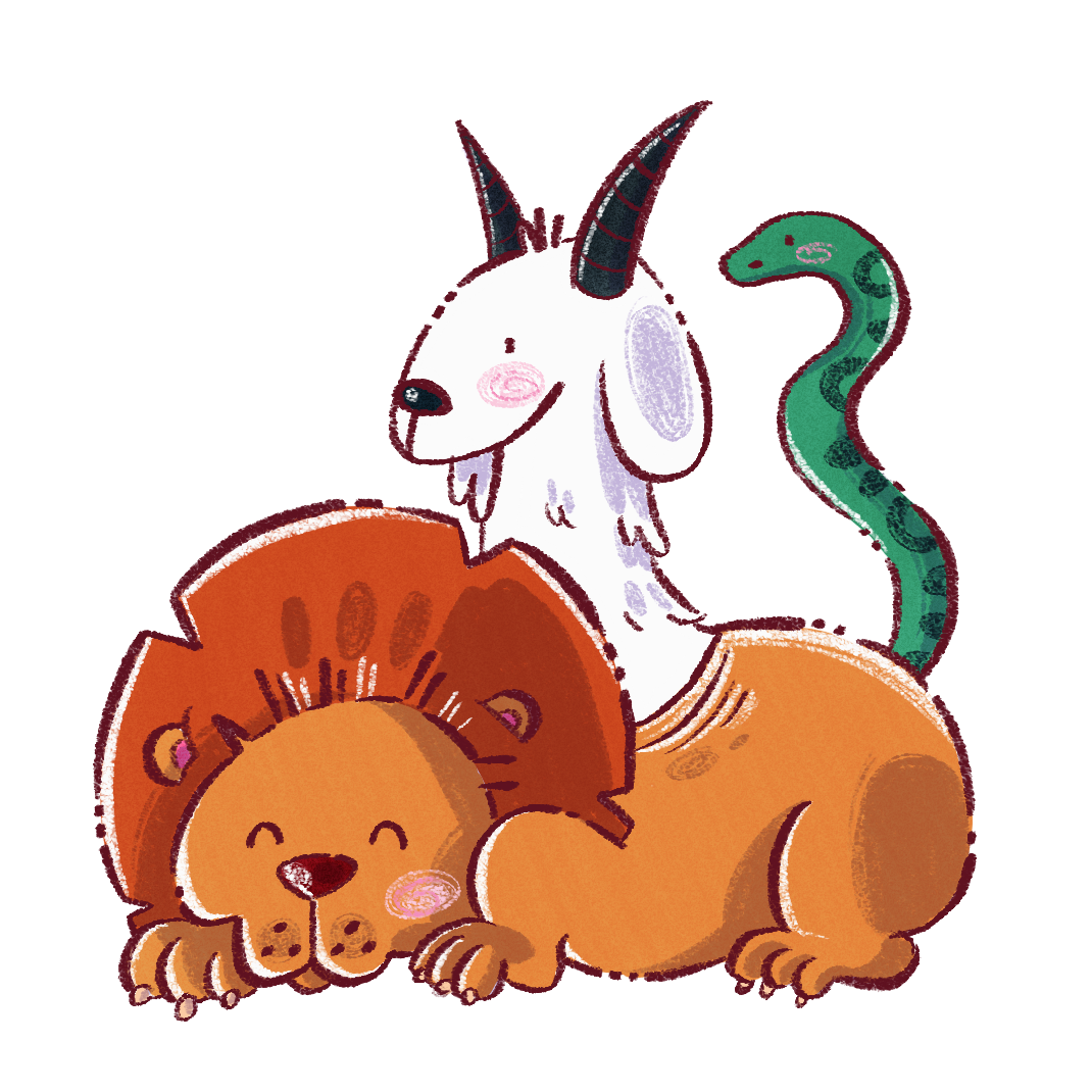 Sticker Chimère