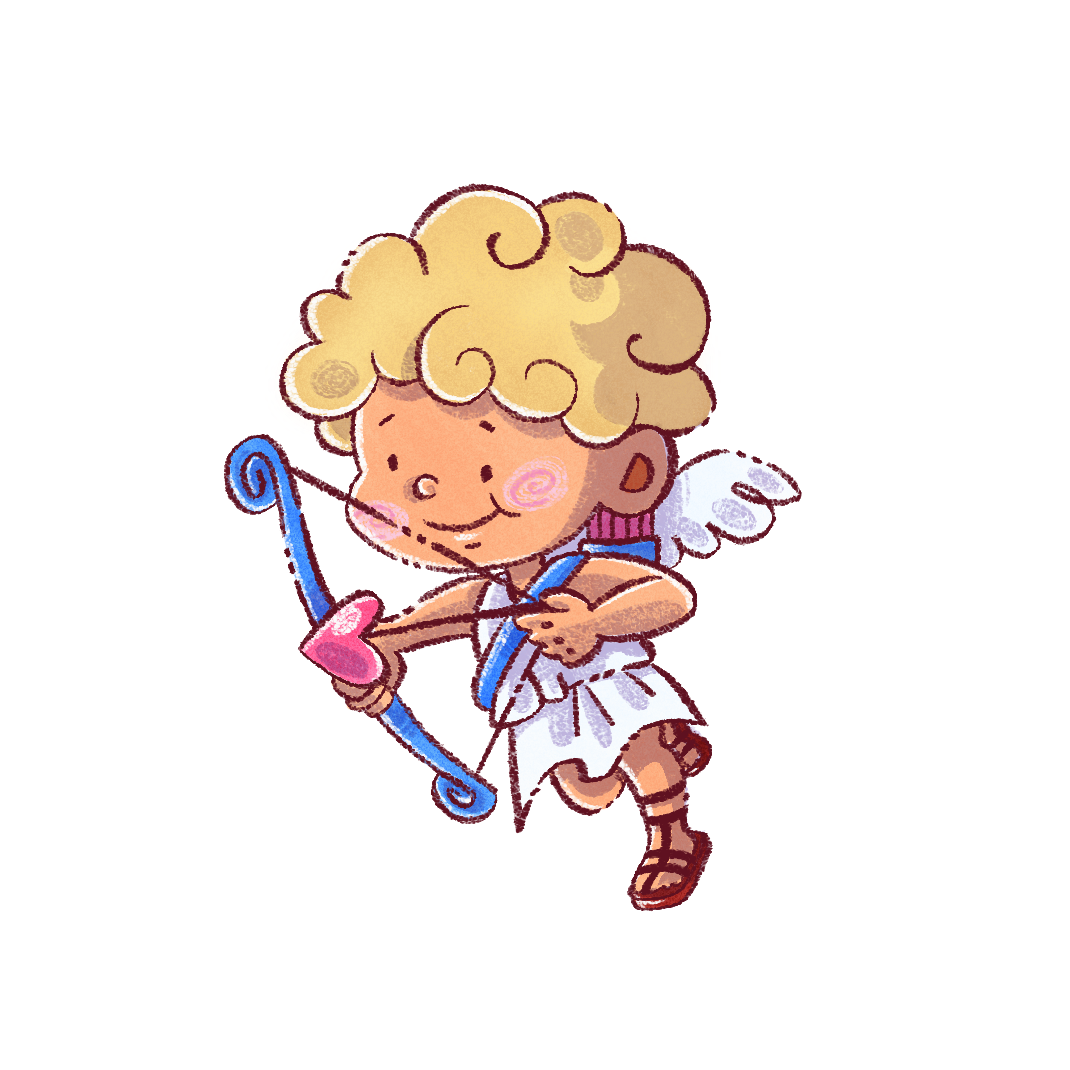 Sticker Cupidon