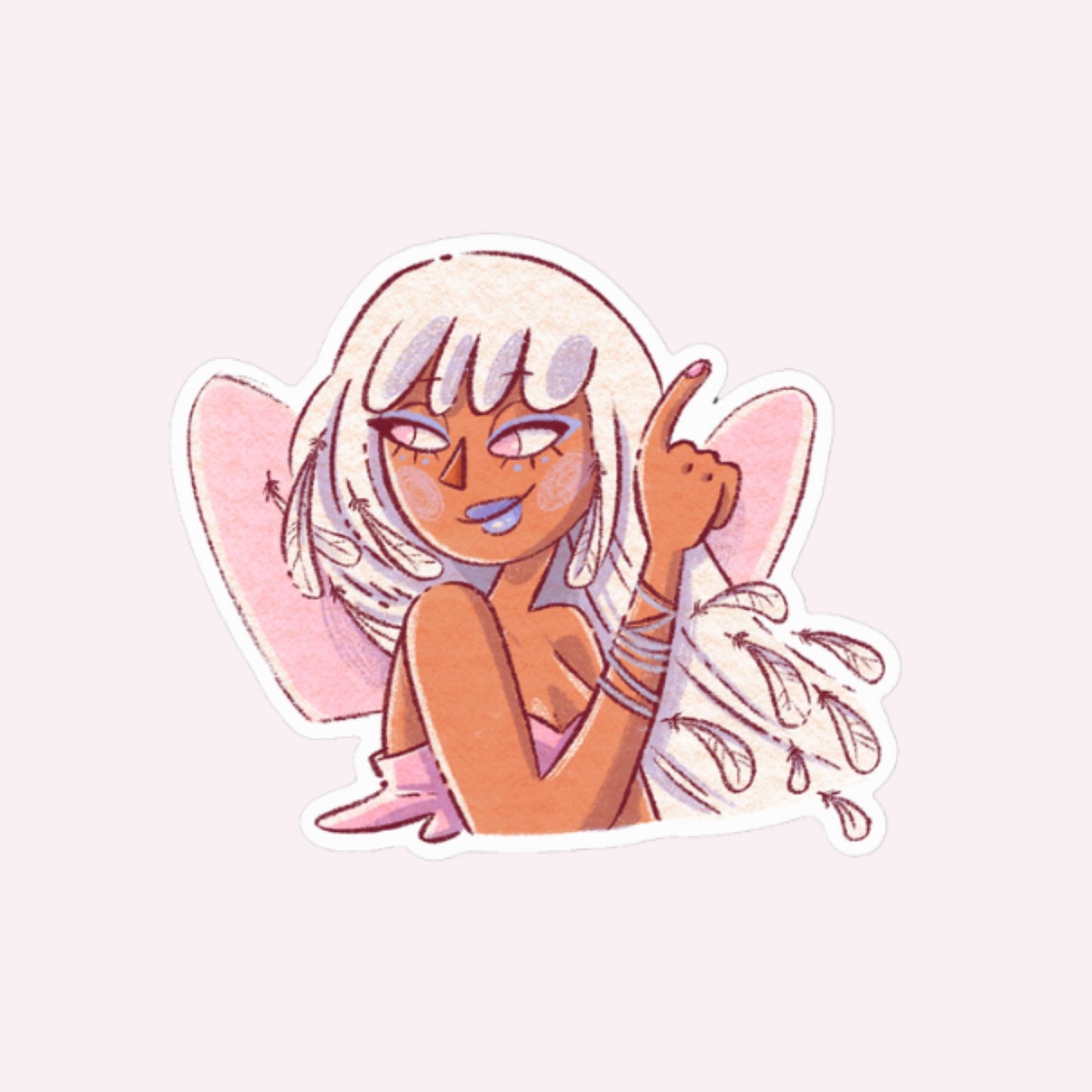 Sticker Fée du vent
