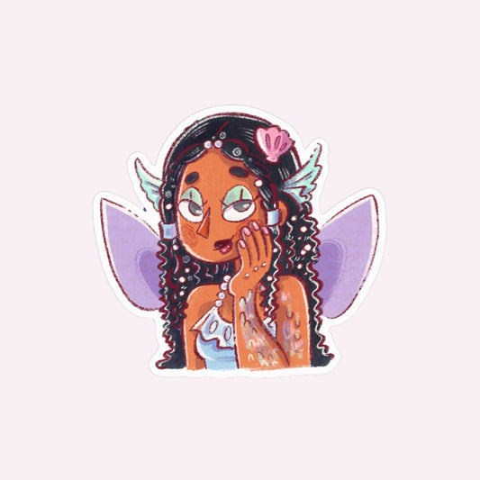 Sticker Fée de l'océan