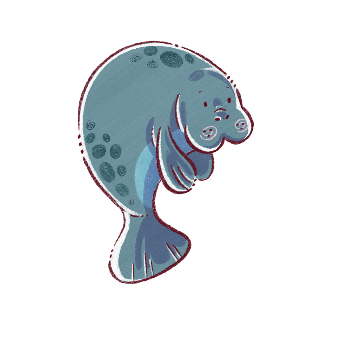 Sticker Lamantin