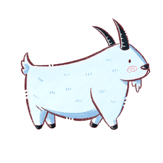 Sticker Chèvre