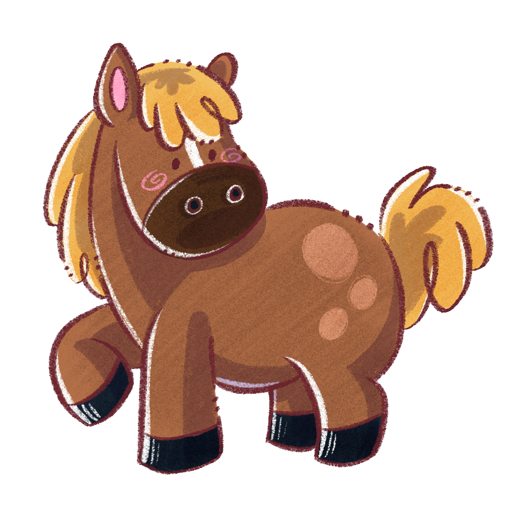 Sticker Cheval