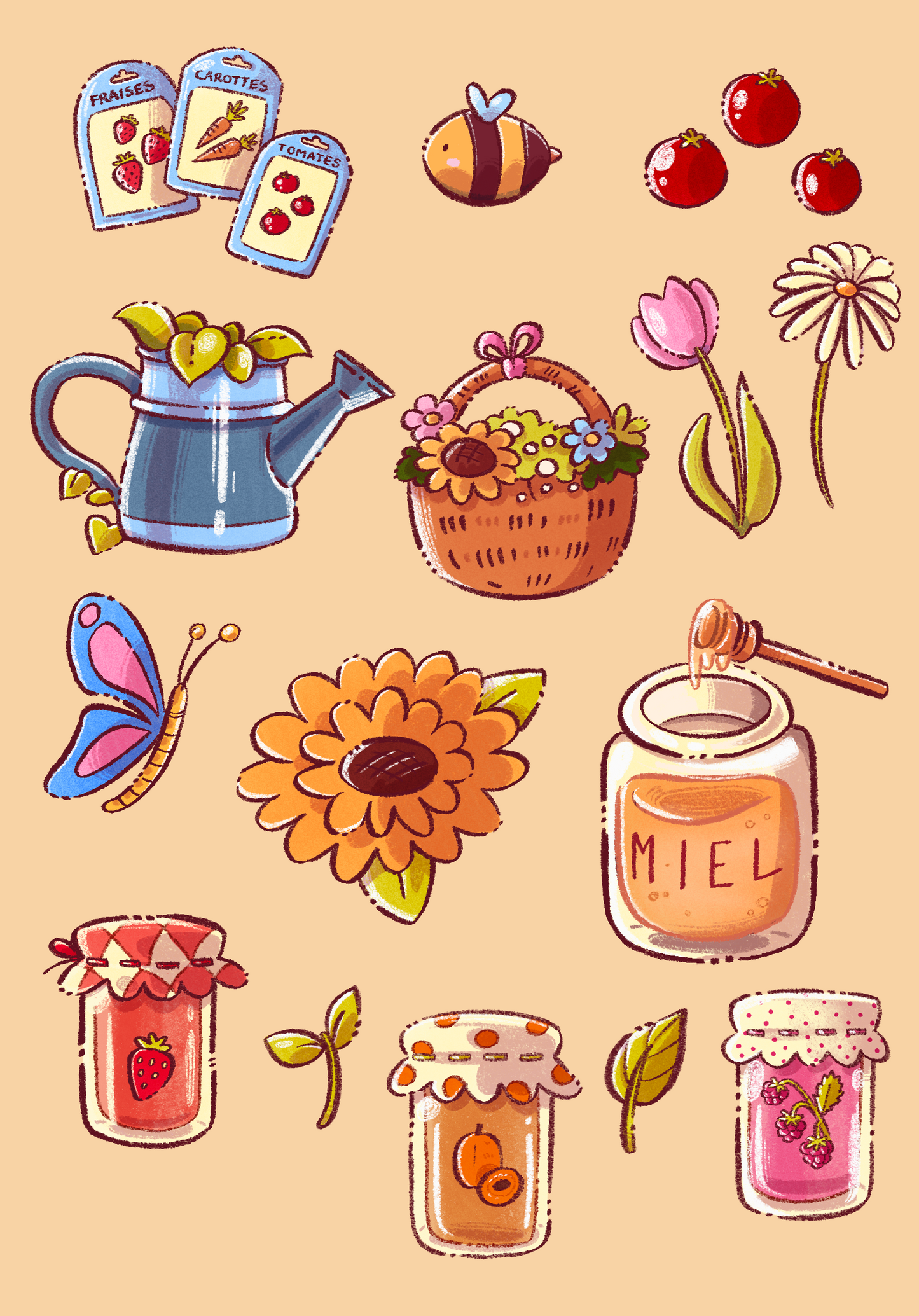 Planche de Stickers