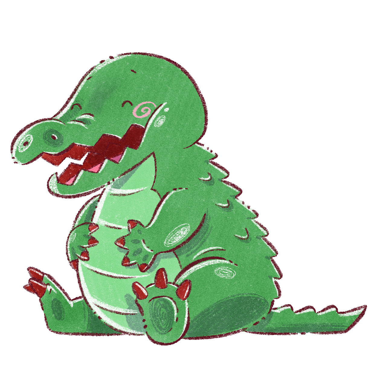Sticker Crocodile