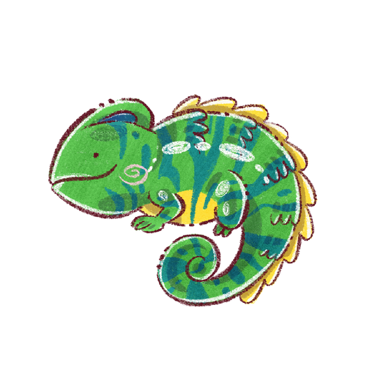 Sticker Caméléon
