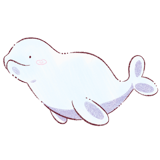 Sticker Beluga