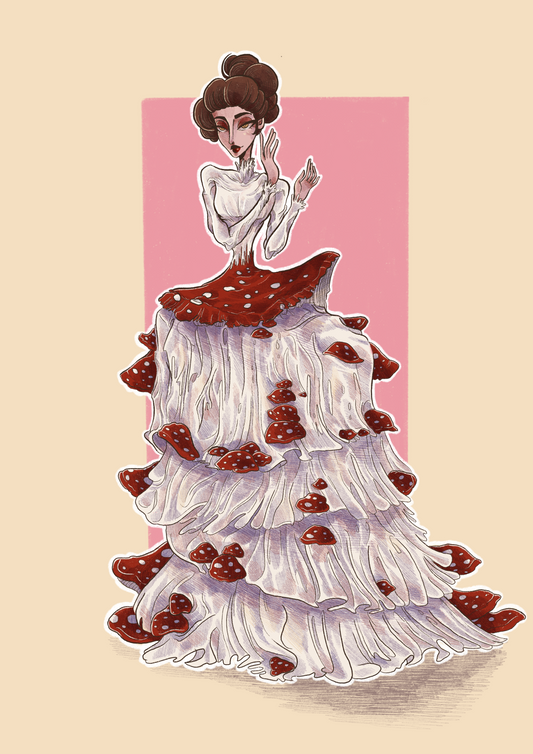 Print "The mushroom Girl"