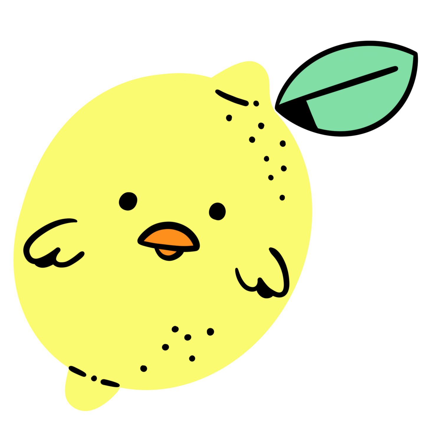 Sticker Poussitron